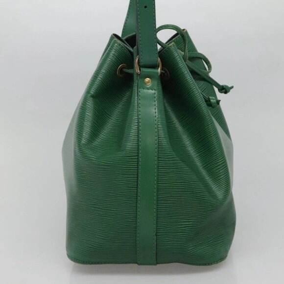 LOUIS VUITTON Epi Petit Noe Shoulder Bag Green M44104 LV Auth 134513 - Picture 4 of 14